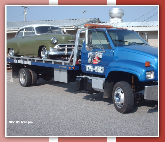Tow Truck Vintage Car